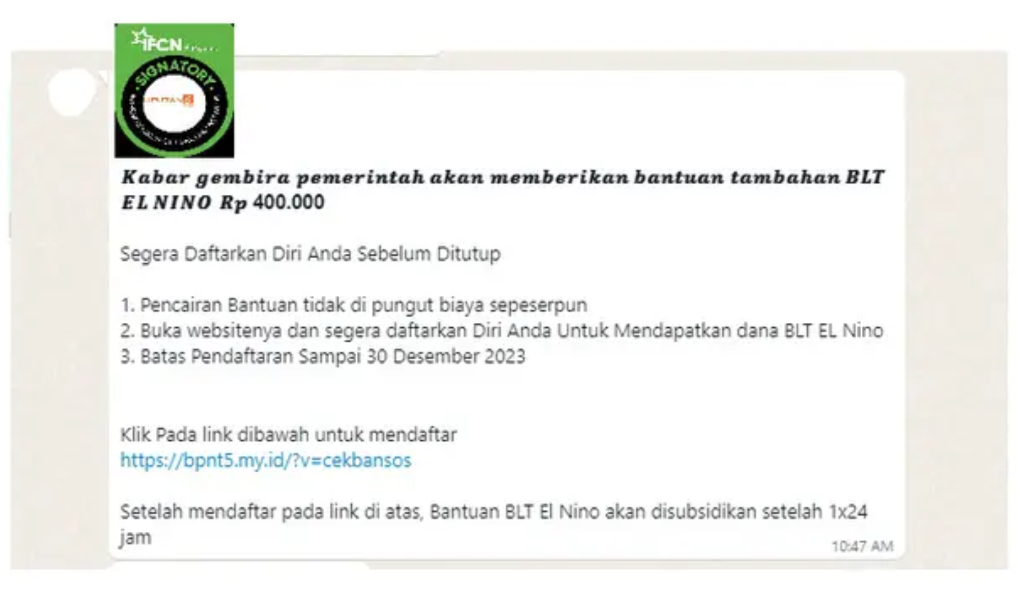 Waspada! Tautan BLT UMKM Rp 50 Juta Ternyata Hoaks, Ini Penjelasannya