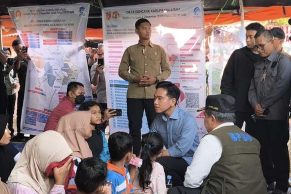 Wapres Gibran Kunjungi 3 Provinsi Terdampak Bencana, Fokus pada 5 Aksi Cepat