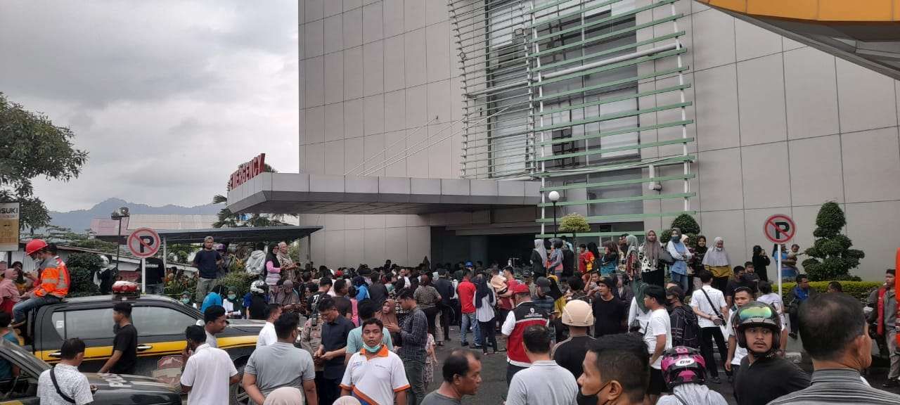 Ledakan Rumah Sakit Semen Padang, 102 Pasien Dievakuasi