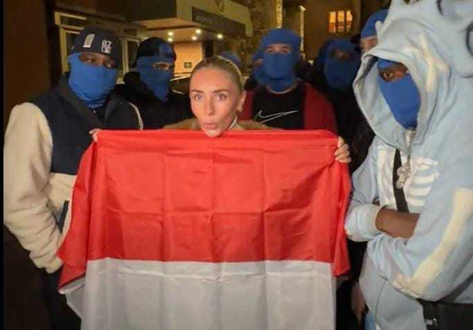 Sebut "Pakai Bendera untuk Lap Lantai", Ulah Bonnie Blue Tuai Kecaman