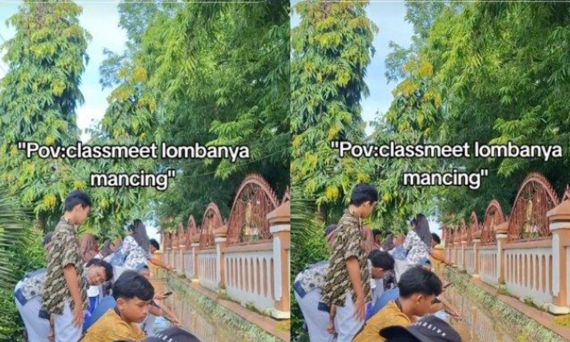 Classmeeting Lomba Mancing di SMAN 1 Bukateja