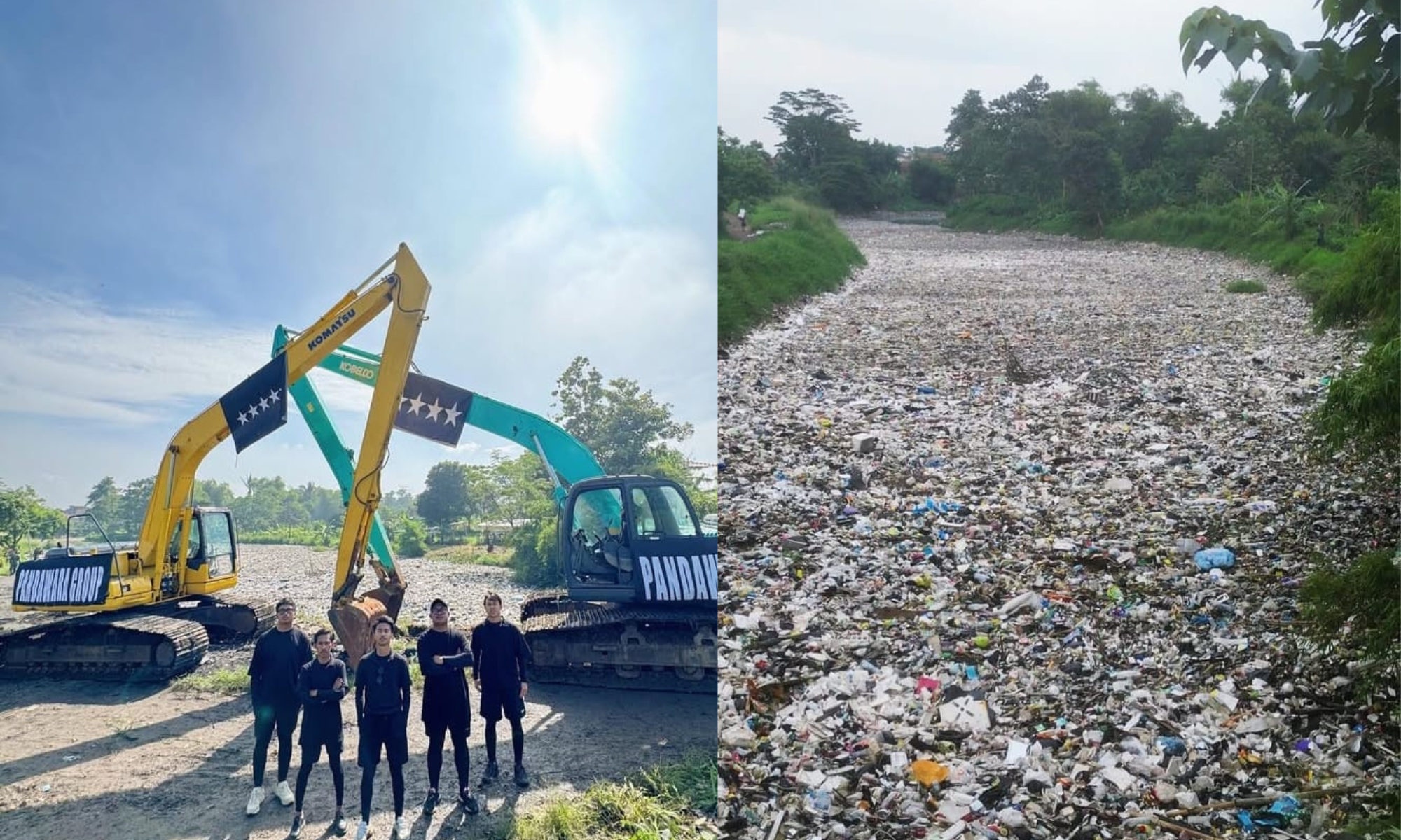 Pandawara Group Habiskan Dana Rp106 Juta Bersihkan Sungai Citarum dengan Dana Pribadi