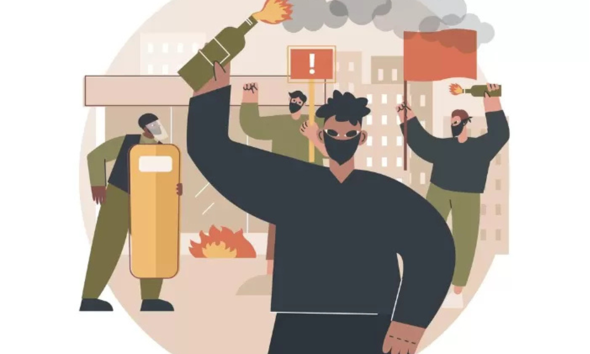 Bekasi Memanas! Aksi Tolak RUU TNI Berujung Ricuh, 2 Mobil Polisi Dirusak Massa