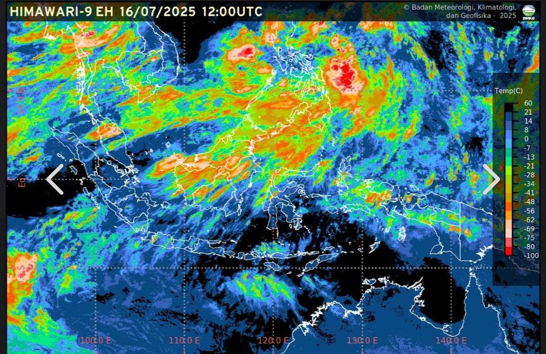Prakiraan Cuaca Kamis 17 Juli 2025: BMKG Peringatkan Potensi Hujan Ringan dan Rob di Sejumlah Wilayah
