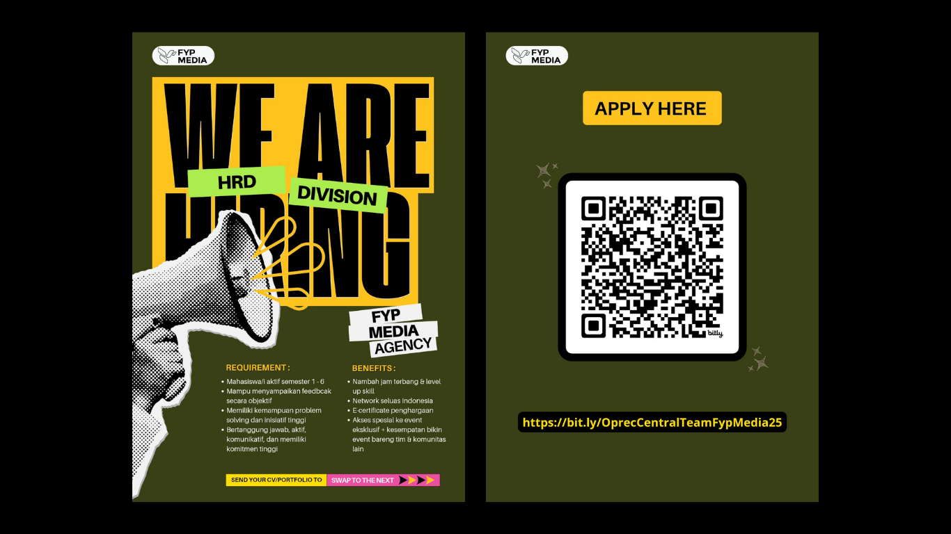 We Are Hiring! HRD Division