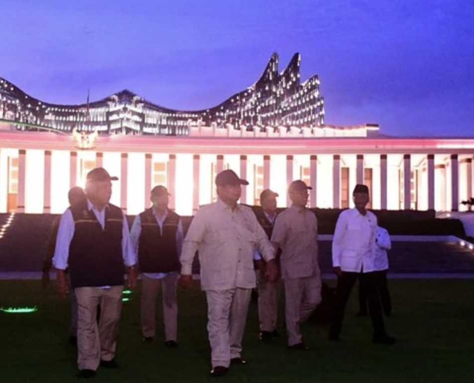 Prabowo Pacu Pembangunan Gedung DPR-MA di IKN, Target Rampung 2028
