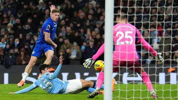 Chelsea Tanpa Maresca Mampu Redam Manchester City, Skor Akhir 1-1