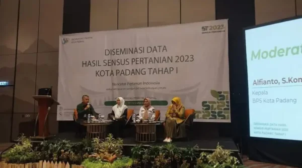 Ada 8.779 Petani Milenial di Padang, Sensus Pertanian 2023