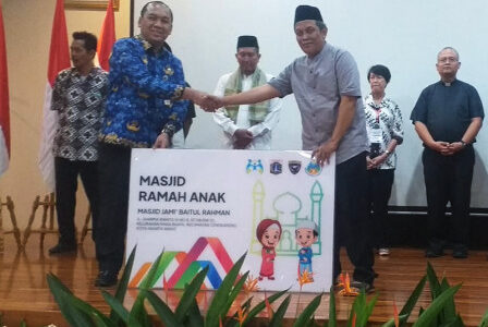 Delapan Rumah Ibadah Ramah Anak di Jakbar Diresmikan