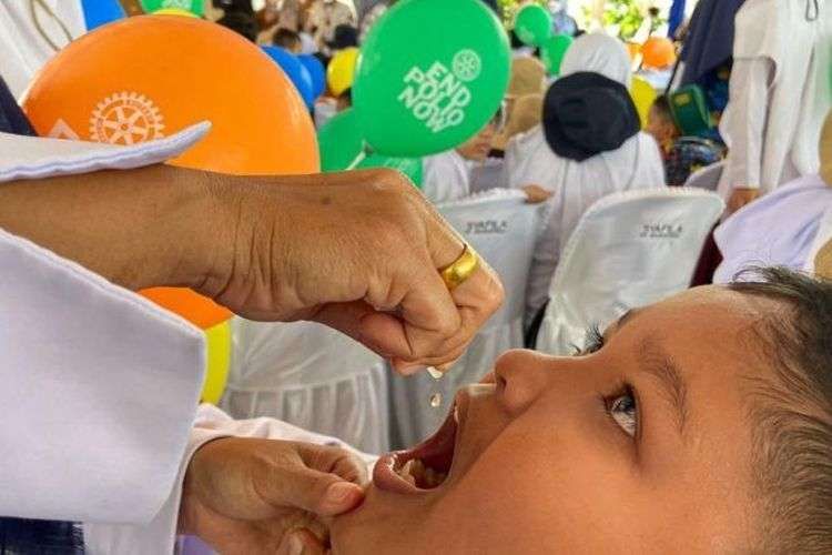 Kasus Polio Jadi Isu Global yang Perlu Diwaspadai