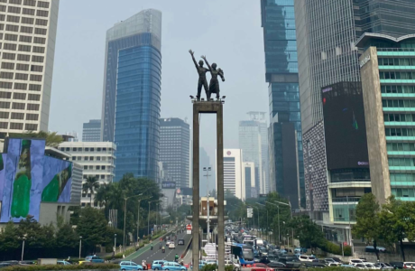 Lanskap Unik, Jakarta Surga Pencinta Fotografer Jalanan