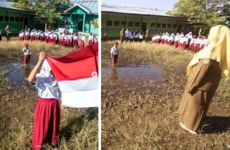 potret viral siswa sd