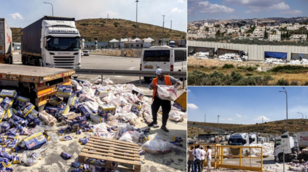 98 Truk Bantuan Makanan Hilang Dalam Penjarahan Terburuk di Gaza