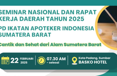 Seminar Nasional IAI Sumatera Barat 2025: Menggali Potensi Alam Sumatera Barat untuk Kecantikan dan Kesehatan