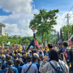 Demo Mahasiswa Aksi Indonesia Gelap 19 -20 februari