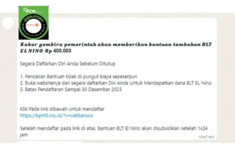 Viral Tautan BLT UMKM Rp50 Juta, Kemenkop Pastikan Itu Hoaks!