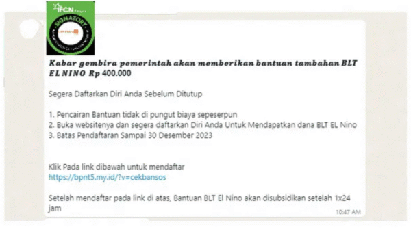 Viral Tautan BLT UMKM Rp50 Juta, Kemenkop Pastikan Itu Hoaks!