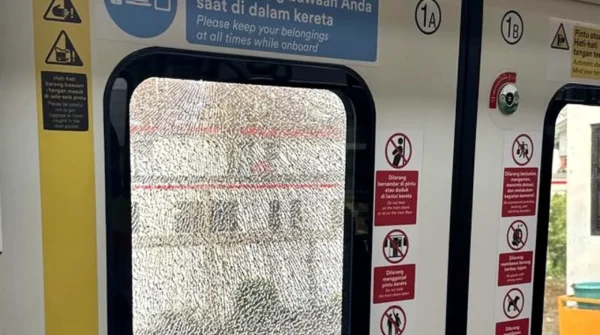 Pelaku Pelempar Batu ke KRL Impor China Ditangkap