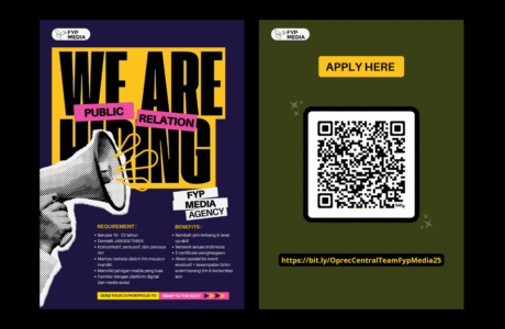 We Are Hiring! Public Relation Division