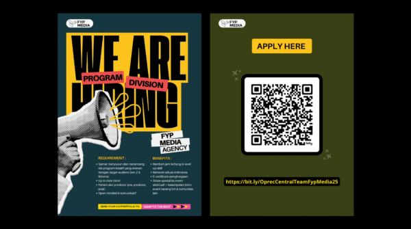 We Are Hiring! Program Division