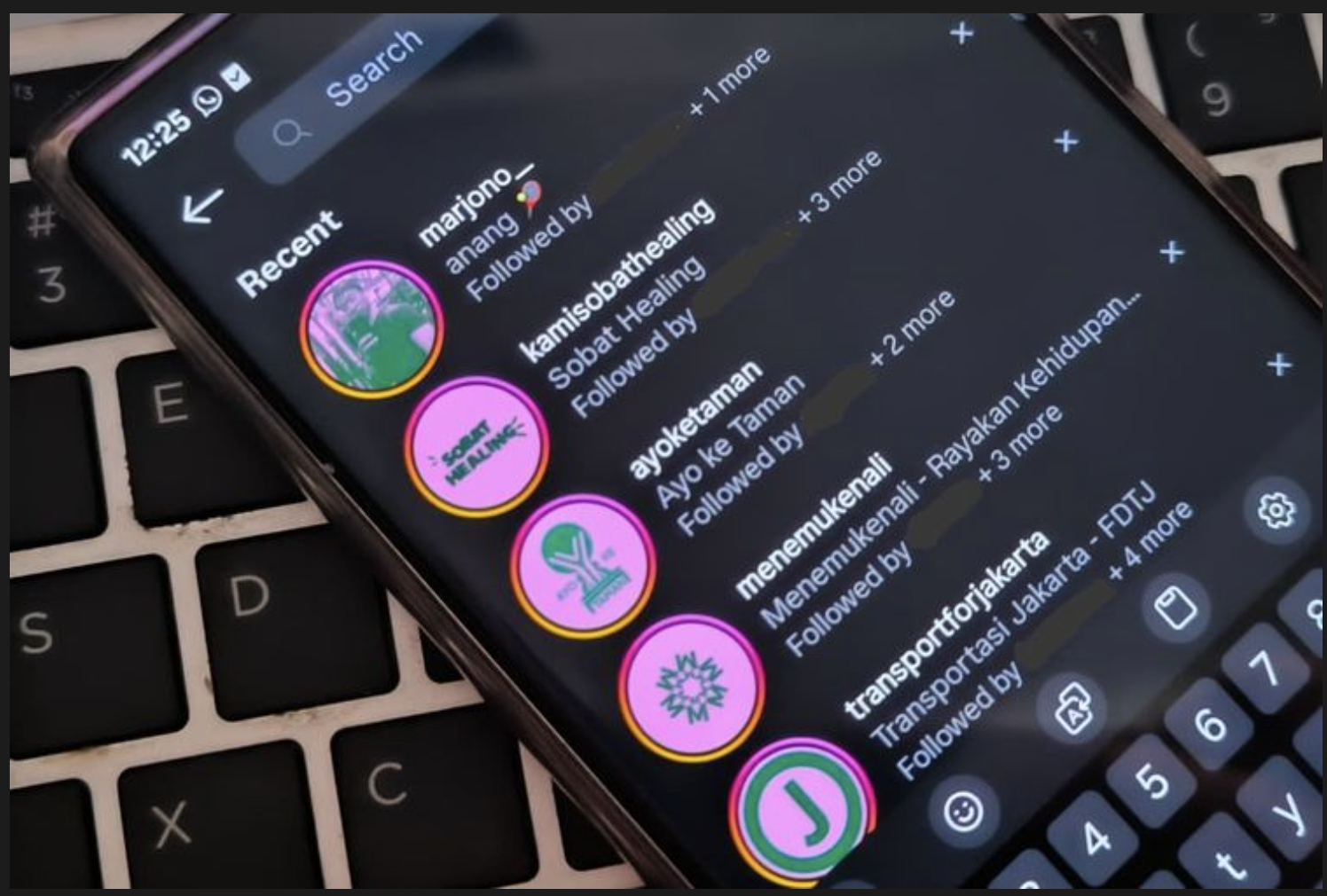 Cara ubah foto profil Brave Pink dan Hero Green