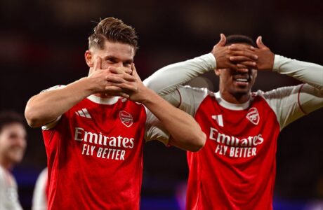 Selebrasi Gyökeres dan Gabriel dalam Kemenangan Arsenal